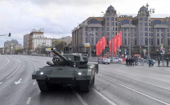 Russia WWII Victory Parade Rehearsal