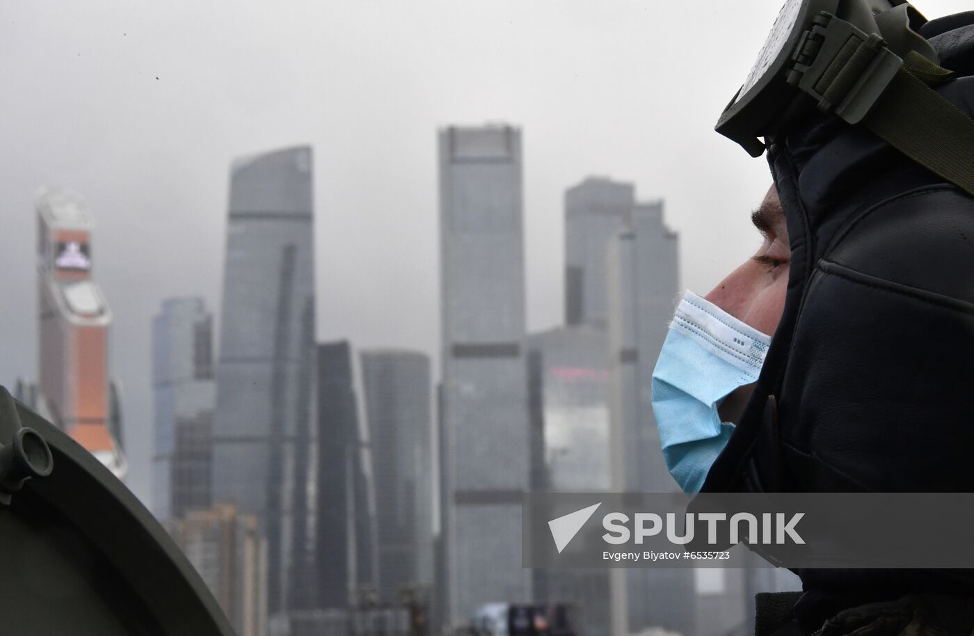 Russia WWII Victory Parade Rehearsal