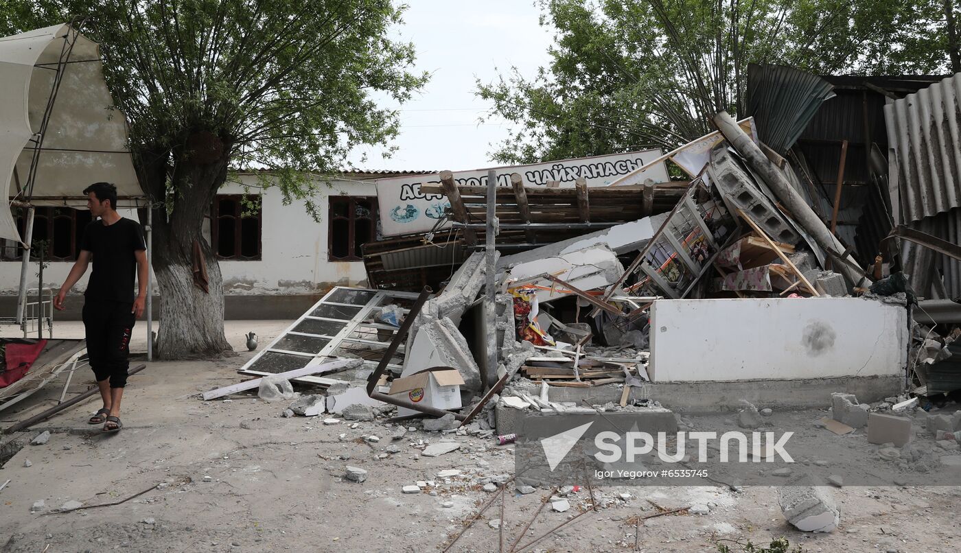 Kyrgyzstan Tajikistan Border Conflict 