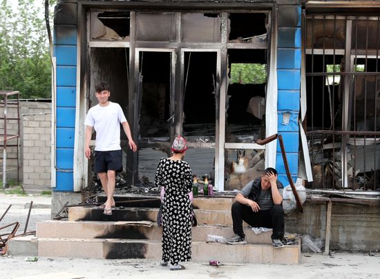 Kyrgyzstan Tajikistan Border Conflict 