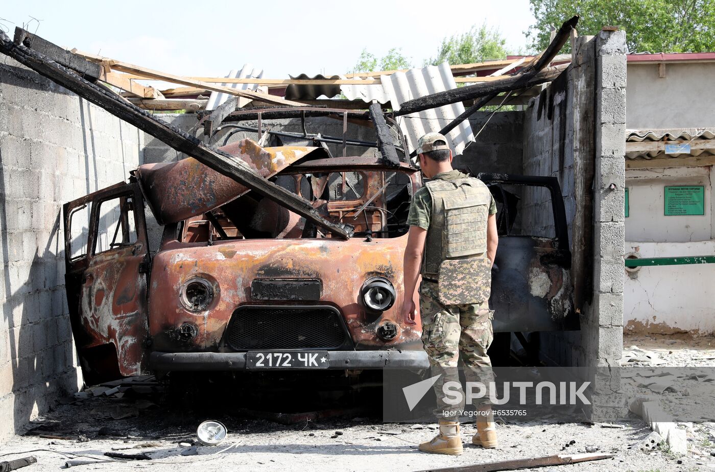 Kyrgyzstan Tajikistan Border Conflict 