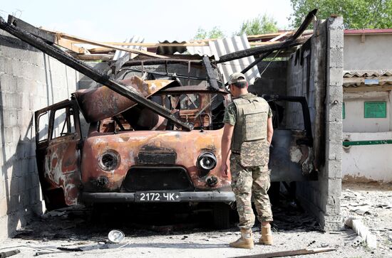 Kyrgyzstan Tajikistan Border Conflict 