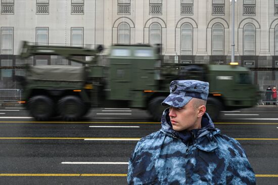Russia WWII Victory Parade Rehearsal
