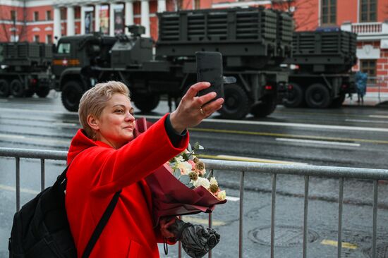 Russia WWII Victory Parade Rehearsal