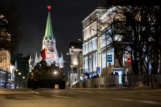 Russia WWII Victory Parade Rehearsal