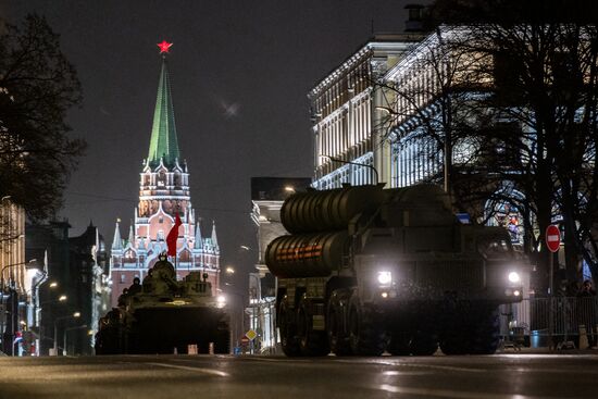 Russia WWII Victory Parade Rehearsal