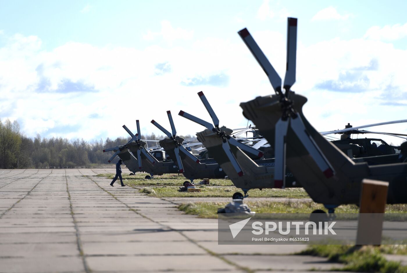 Russia WWII Victory Parade Rehearsal
