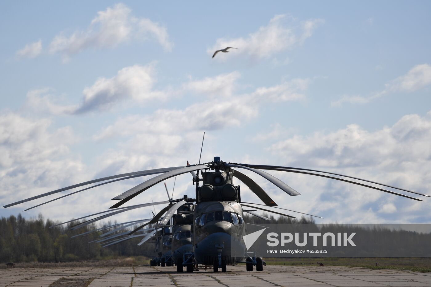 Russia WWII Victory Parade Rehearsal