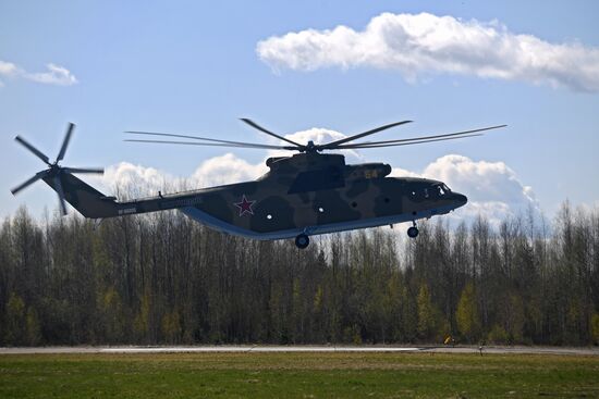 Russia WWII Victory Parade Rehearsal