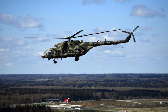 Russia WWII Victory Parade Rehearsal