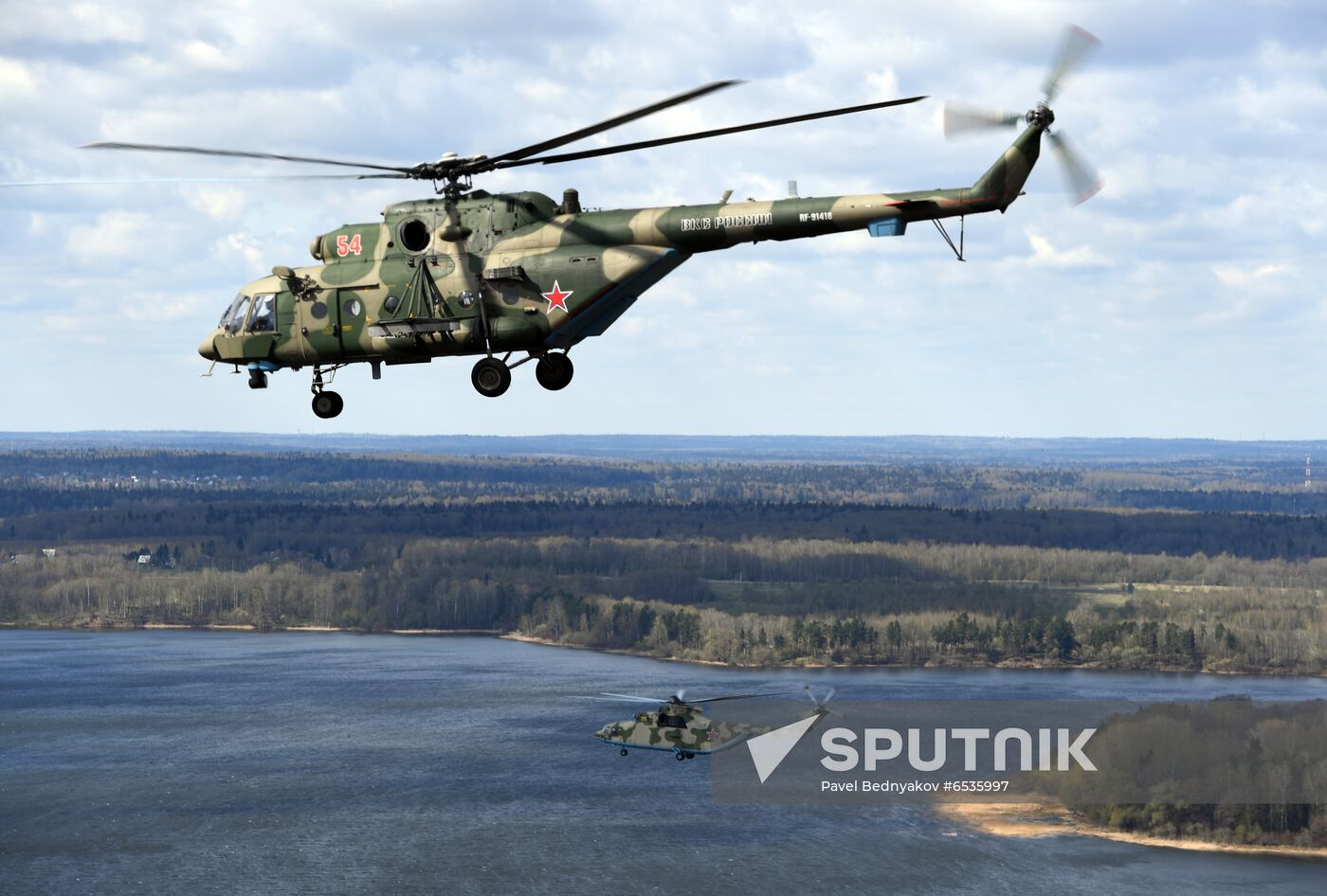 Russia WWII Victory Parade Rehearsal