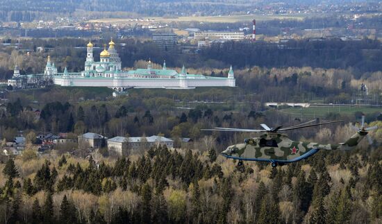 Russia WWII Victory Parade Rehearsal