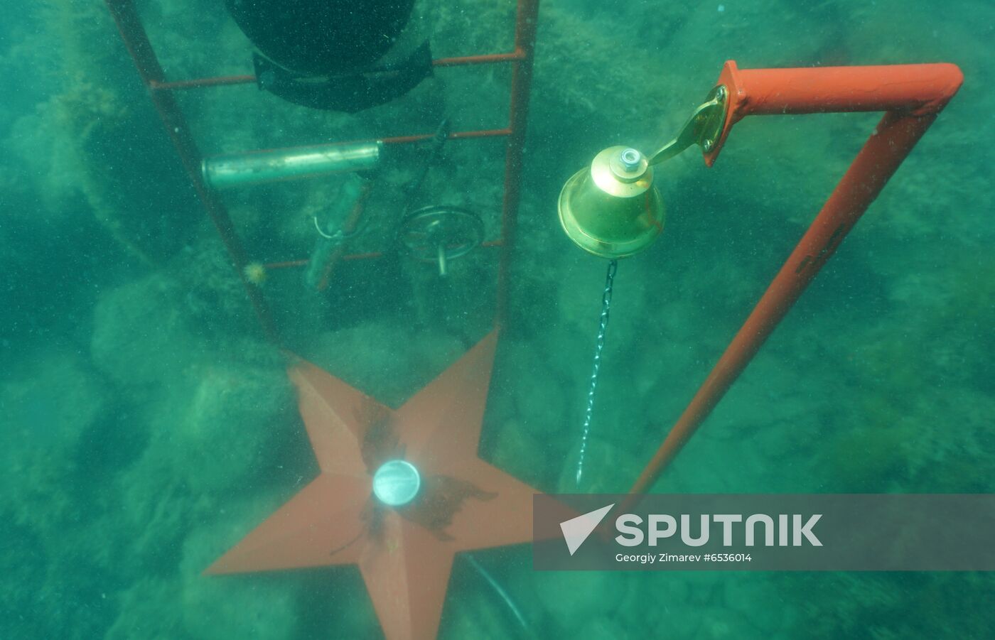 Russia Divers Victory Day Event
