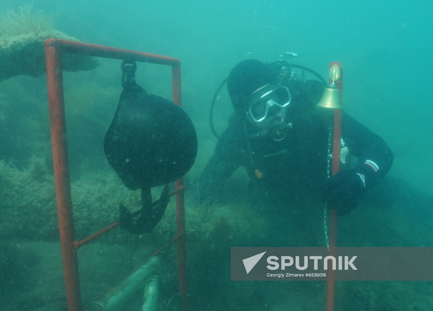 Russia Divers Victory Day Event