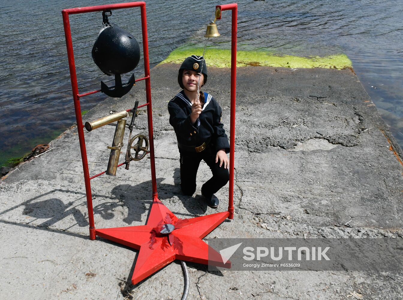 Russia Divers Victory Day Event