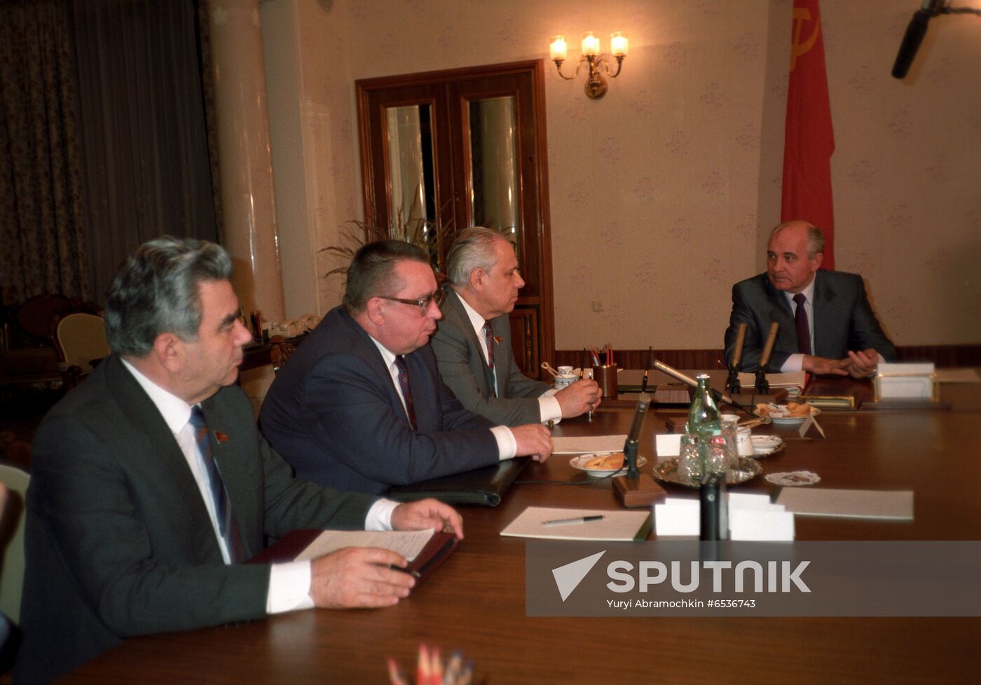 Meeting at governmental residence in Novo-Ogaryovo