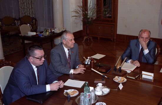 Meeting at governmental residence in Novo-Ogaryovo