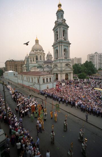 Transfer of the relics of St. Seraphim of Sarov