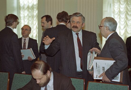 Vice President of Russian Federation Alexander Rutskoi