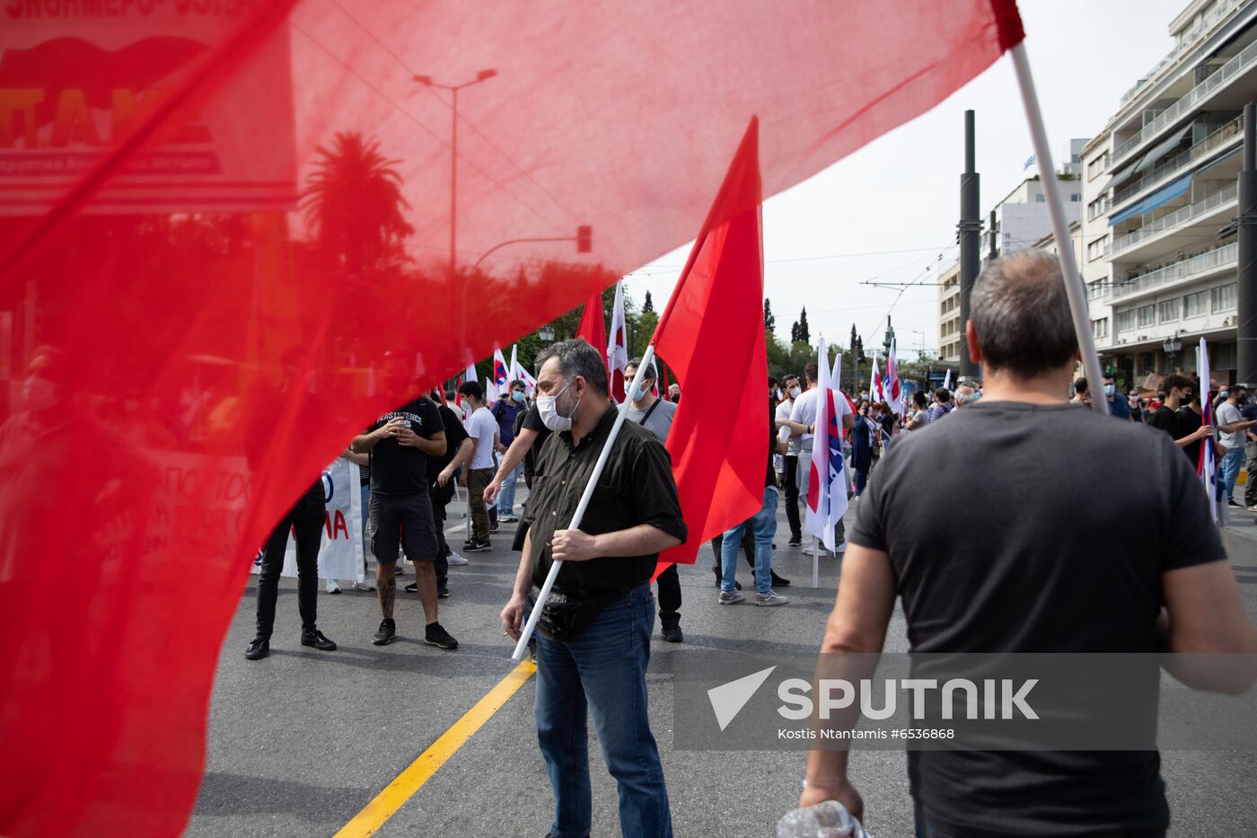 Greece Labor Day Rallies 