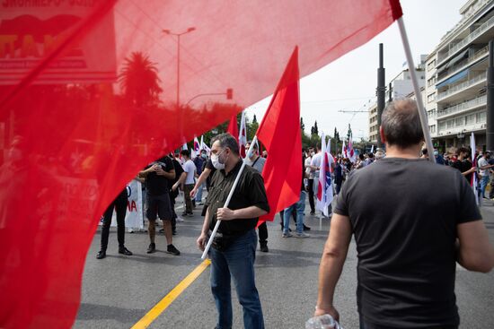 Greece Labor Day Rallies 