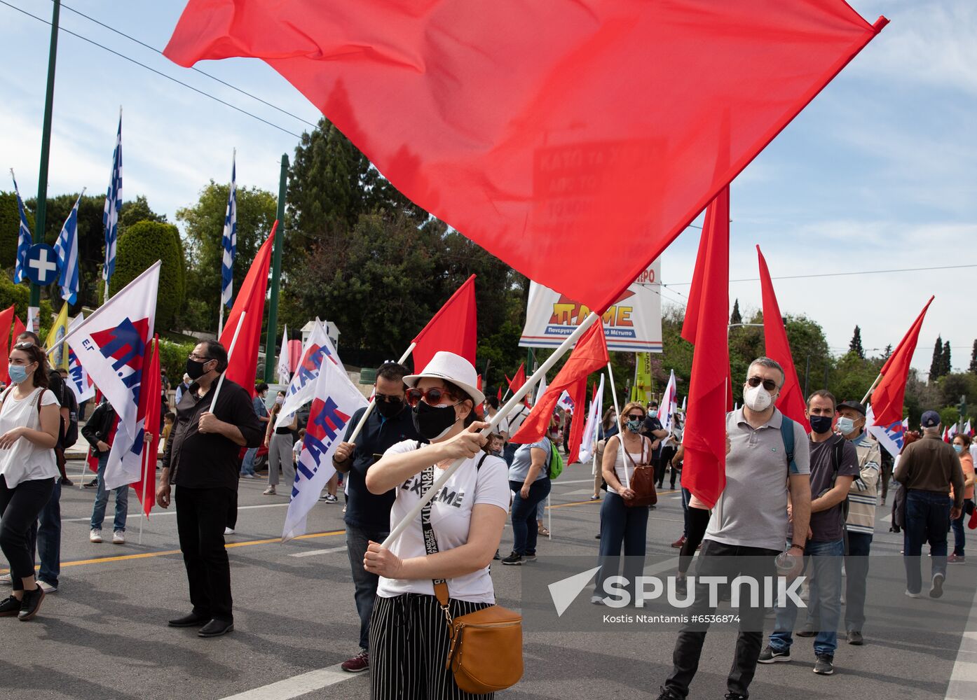 Greece Labor Day Rallies 