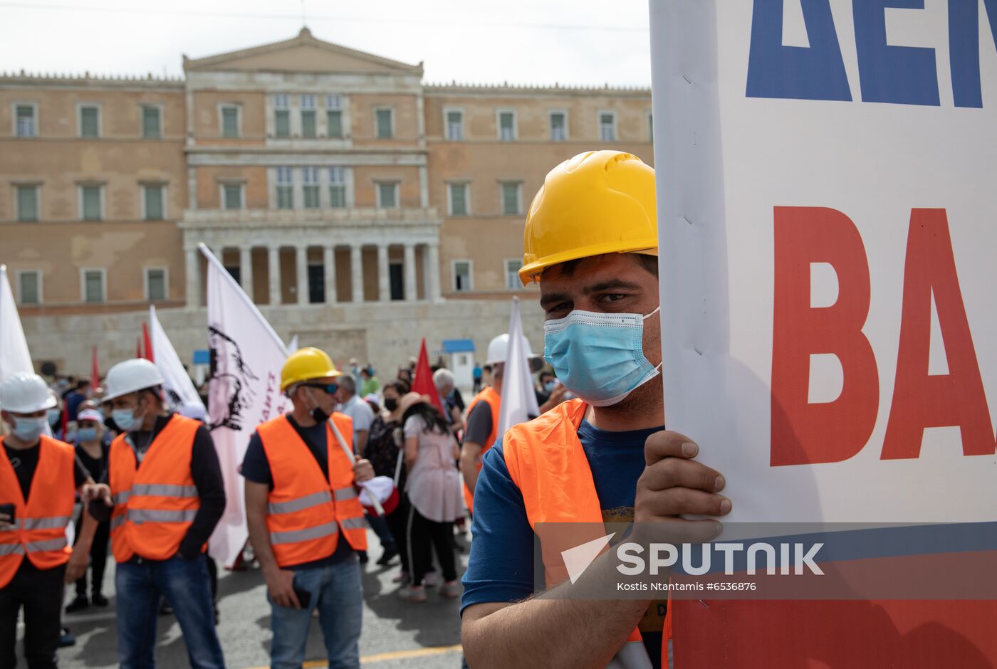 Greece Labor Day Rallies 