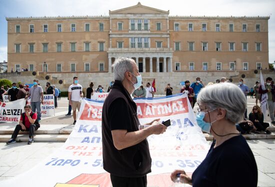 Greece Labor Day Rallies 