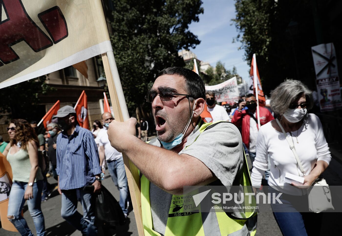 Greece Labor Day Rallies 