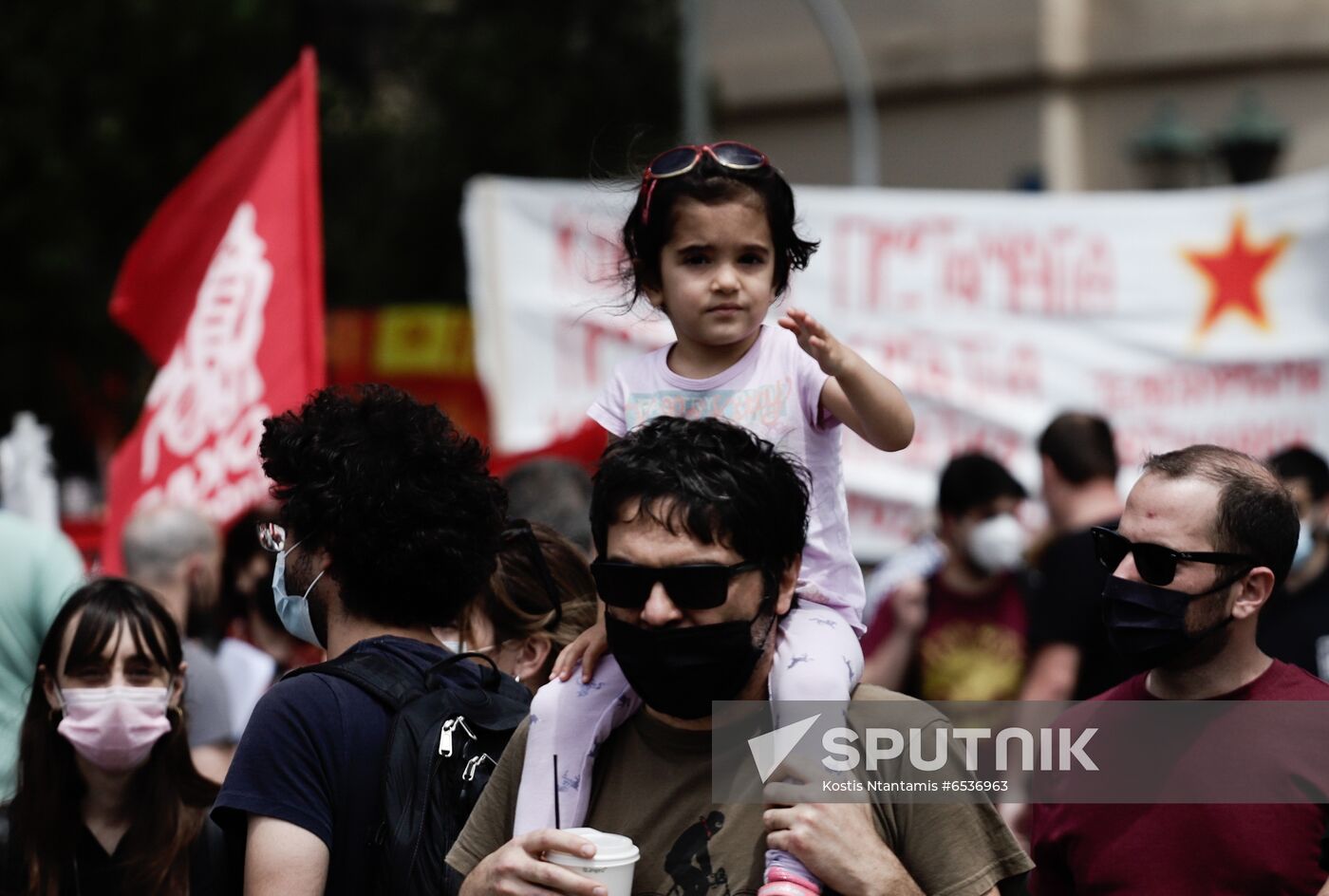 Greece Labor Day Rallies 