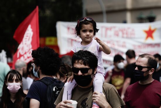 Greece Labor Day Rallies 