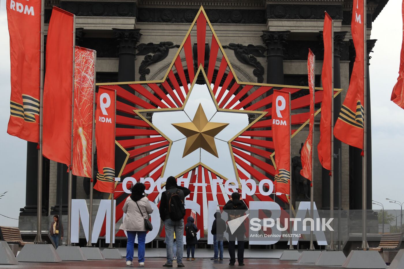 Russia Victory Day Preparations