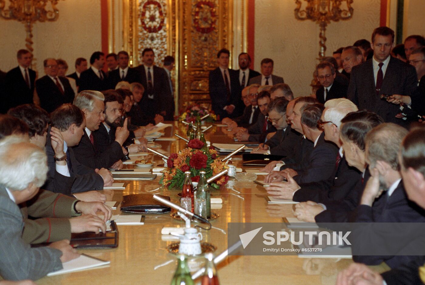 Polish President Lech Walesa's visit to Russian Federation