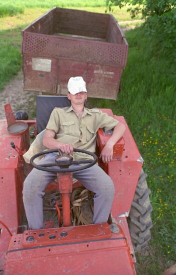 The Burdukov farmer family