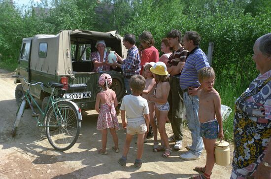 The Burdukov farmer family