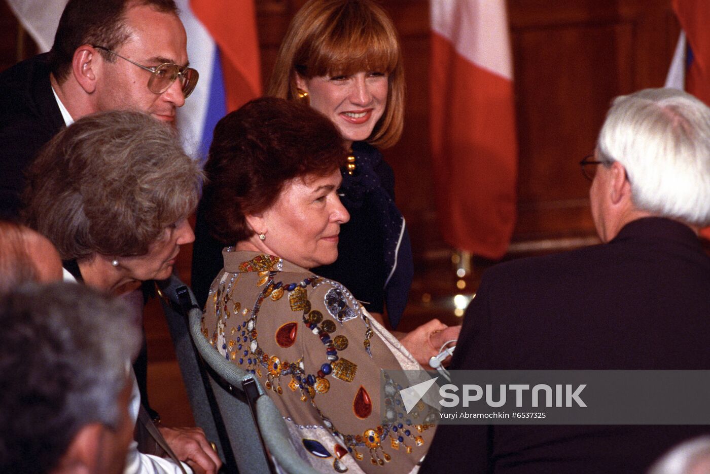 Russian President Boris Yeltsin's official visit to Canada