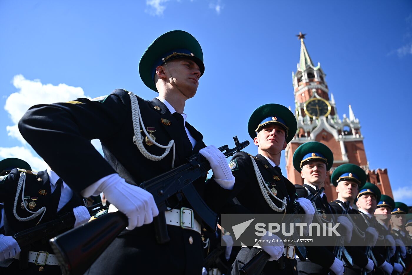 Russia Victory Day Parade Rehearsal