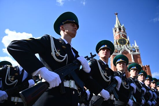 Russia Victory Day Parade Rehearsal