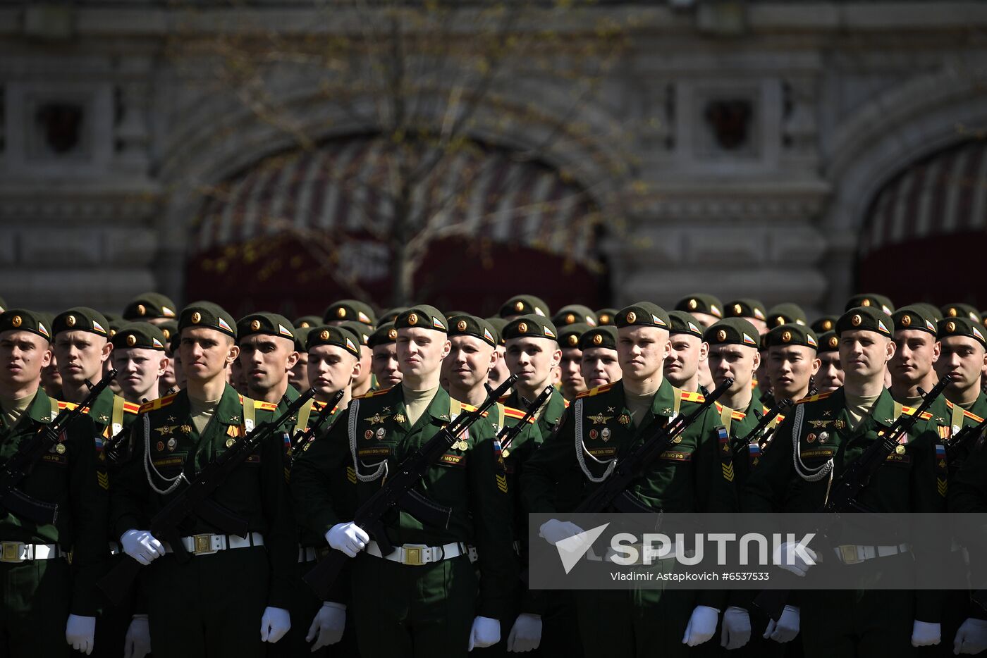 Russia Victory Day Parade Rehearsal