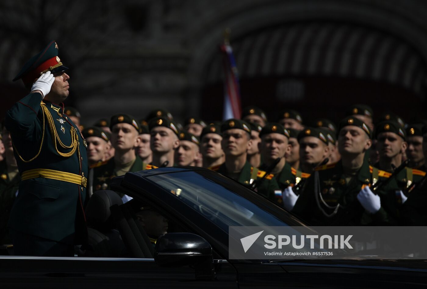 Russia Victory Day Parade Rehearsal