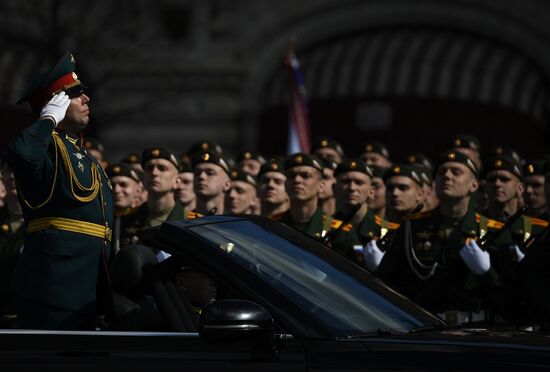 Russia Victory Day Parade Rehearsal