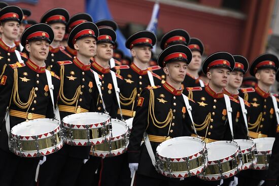 Russia Victory Day Parade Rehearsal