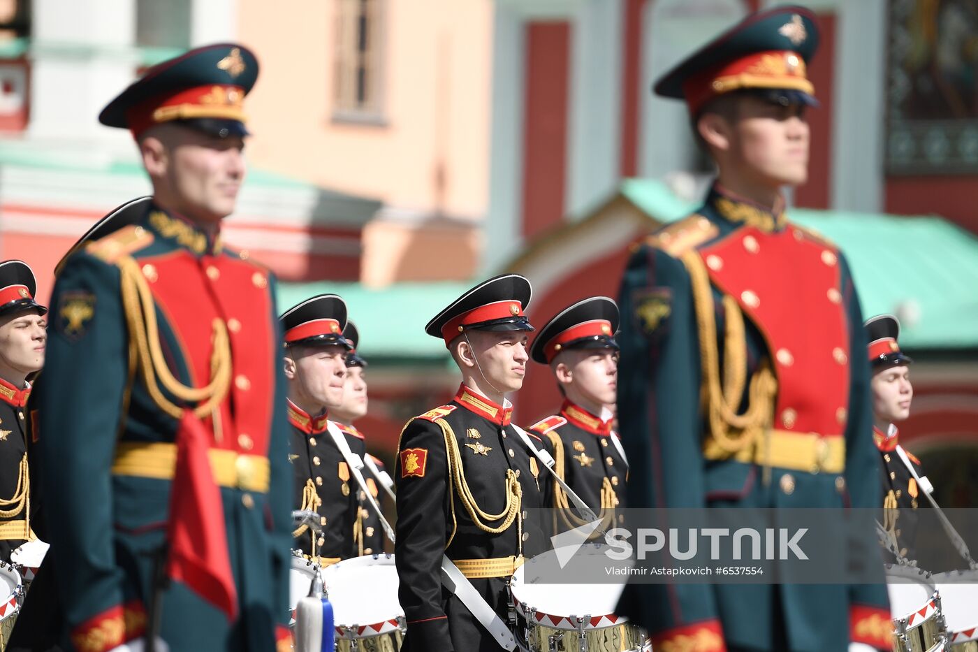 Russia Victory Day Parade Rehearsal