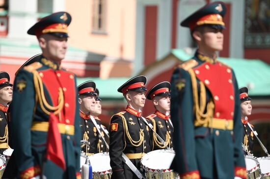 Russia Victory Day Parade Rehearsal