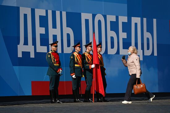 Russia Victory Day Parade Rehearsal
