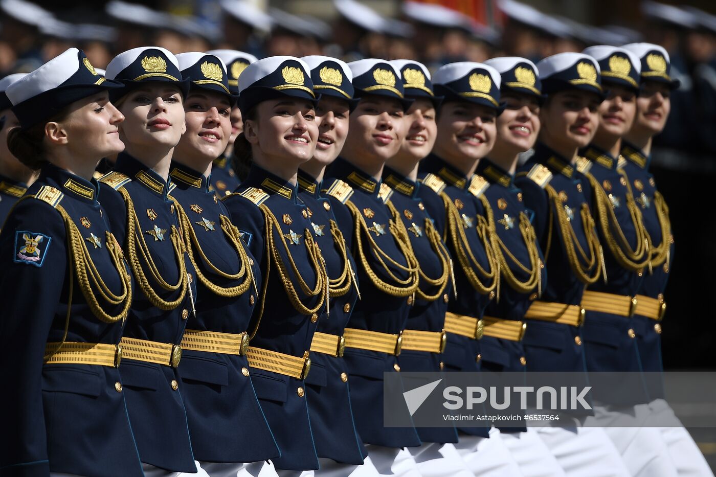 Russia Victory Day Parade Rehearsal