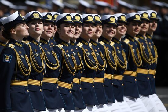 Russia Victory Day Parade Rehearsal