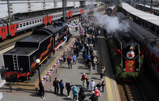 Russia Vintage Train