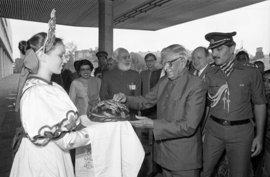 Festival of Soviet-Indian Friendship in USSR