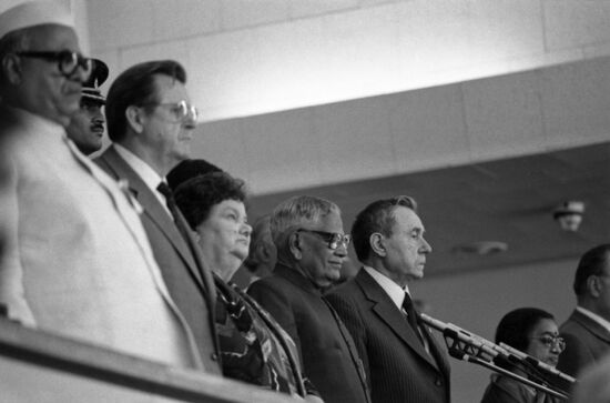 Festival of Soviet-Indian Friendship in USSR